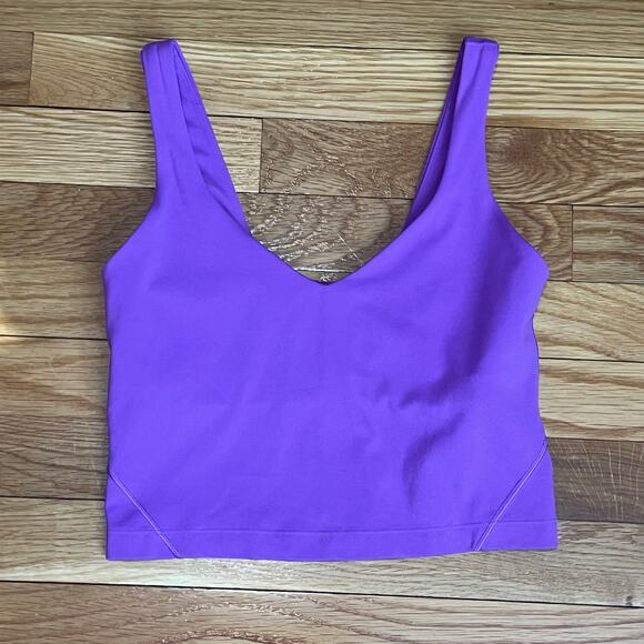 Lululemon Align Tank Top Moonlit Magenta Size 4 - Picture 3 of 6